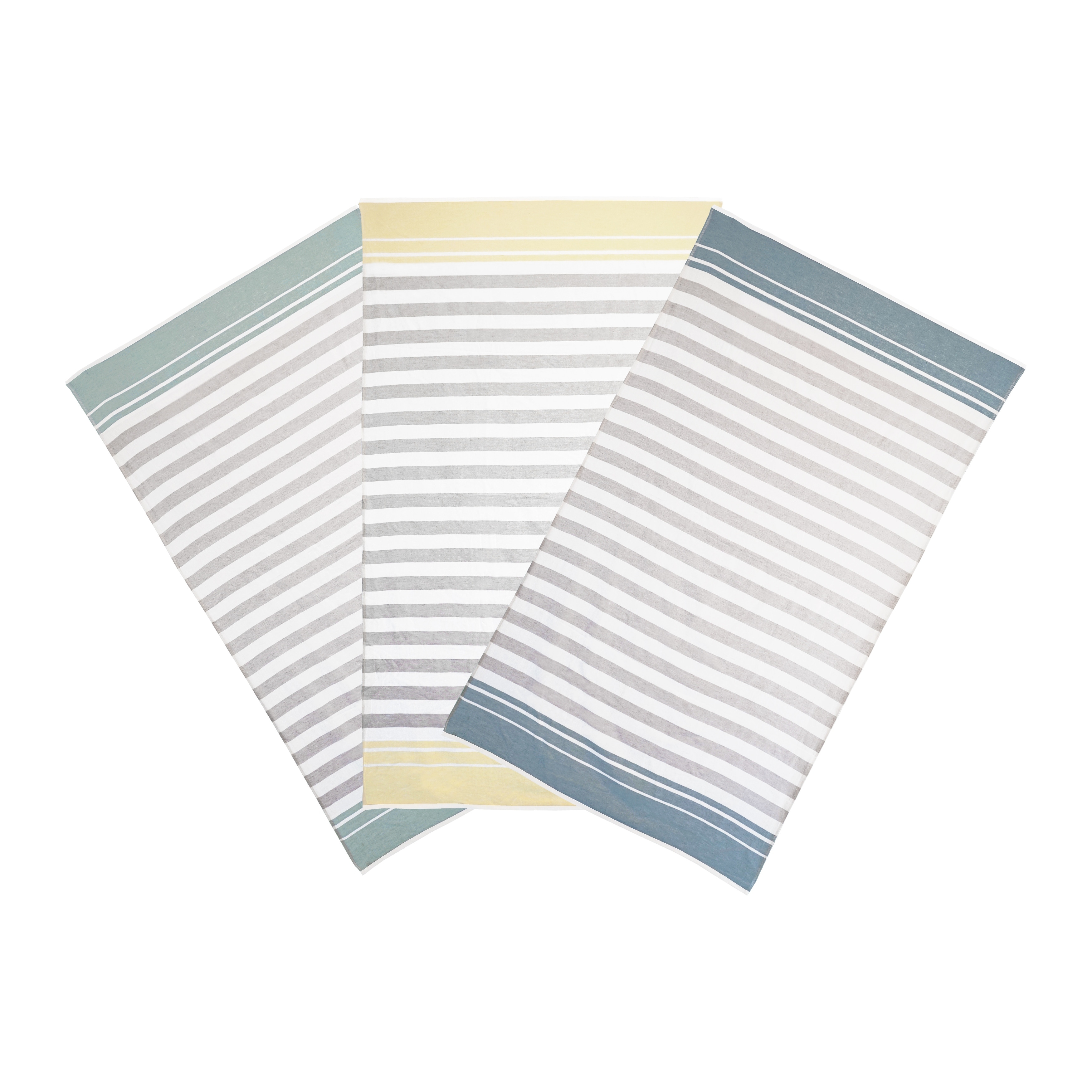Vera Wang Awning Stripe 2 Piece Cotton Beach Towel Set Bed Bath Beyond 31426149