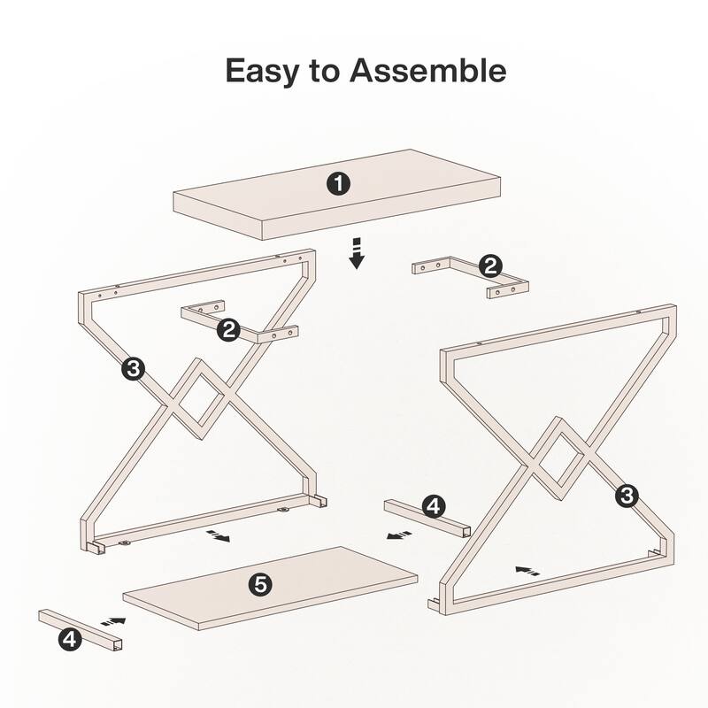 End/Side Table with Storage