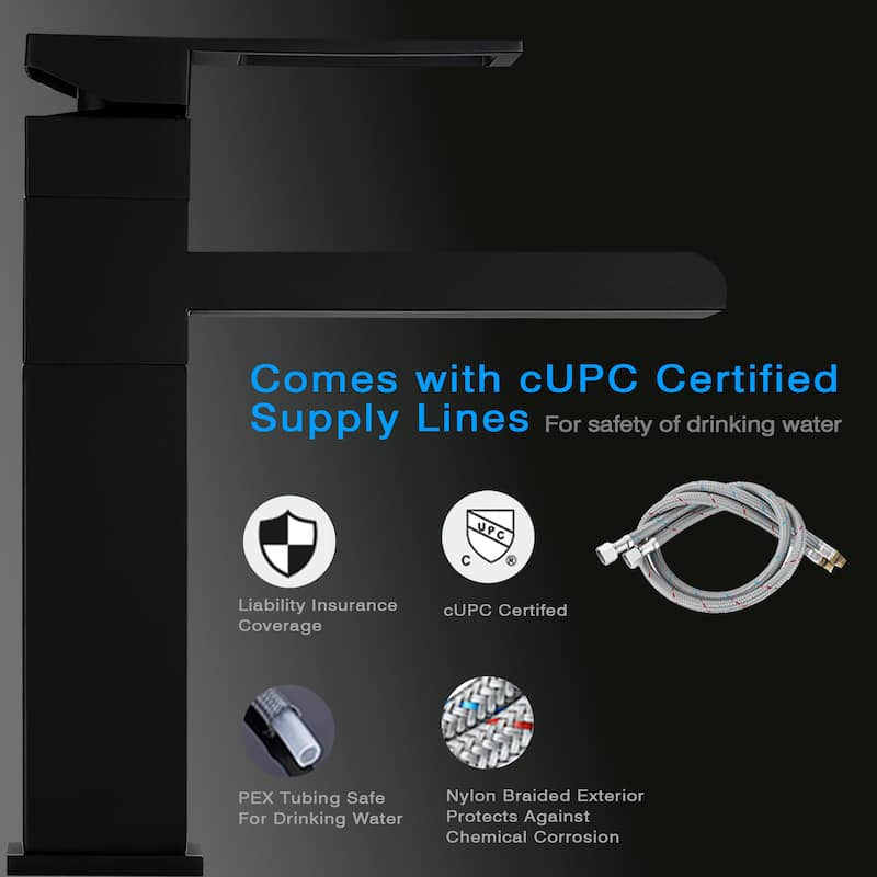 Single Handle Swivel Bathroom Faucet