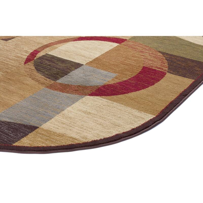 Rhythm Modern & Contemporary Geometric Indoor Area Rug