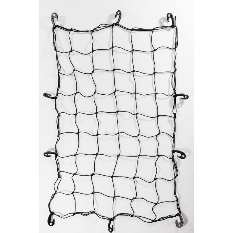 Roof Rack Basket With Net, Rooftop Steel Roof Rack, Cargo Carrier with 250 Lbs Capacity, Extension Black Car Top Luggage Holder