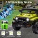 preview thumbnail 3 of 40, Ride On Truck for Kids, 12V Battery Powered Toy Car with Remote Control