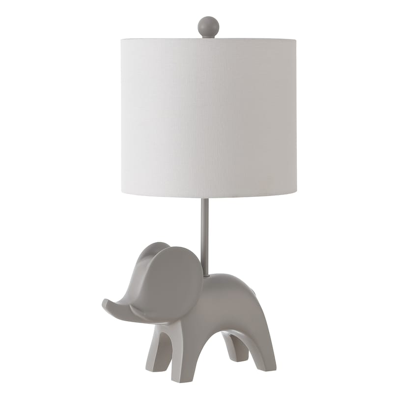 SAFAVIEH Kids Lighting Jonna 20" Elephant Lamp - 11.5"x10"x20" - 12"Wx10"Dx20"H