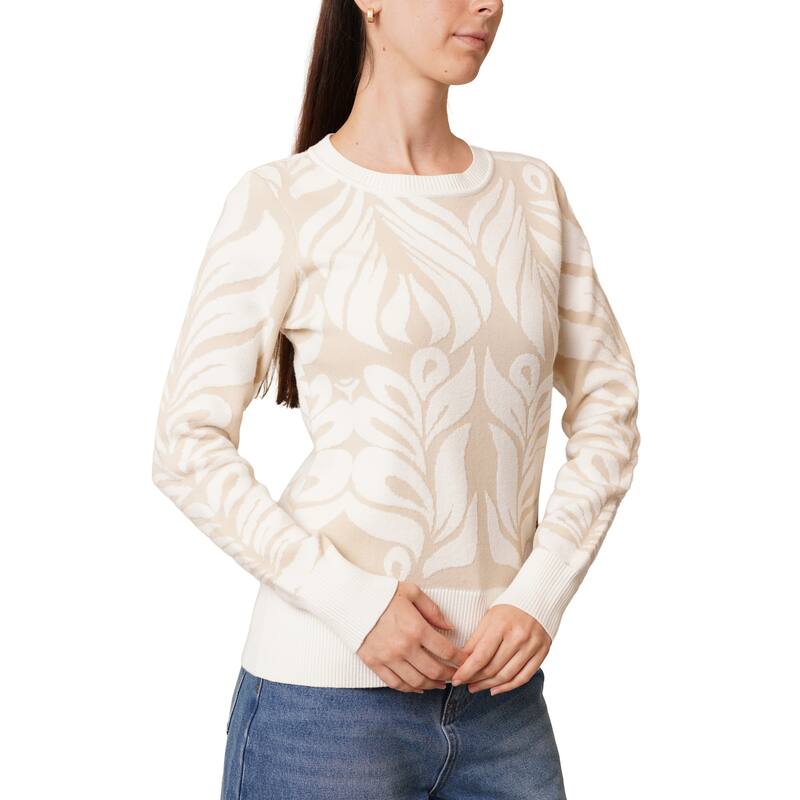 Cyrus Pullover Jacquard Pattern Sweater