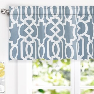 Picture of DriftAway Abigail Trellis Window Curtain Valance - Bed Bath & Beyond ...