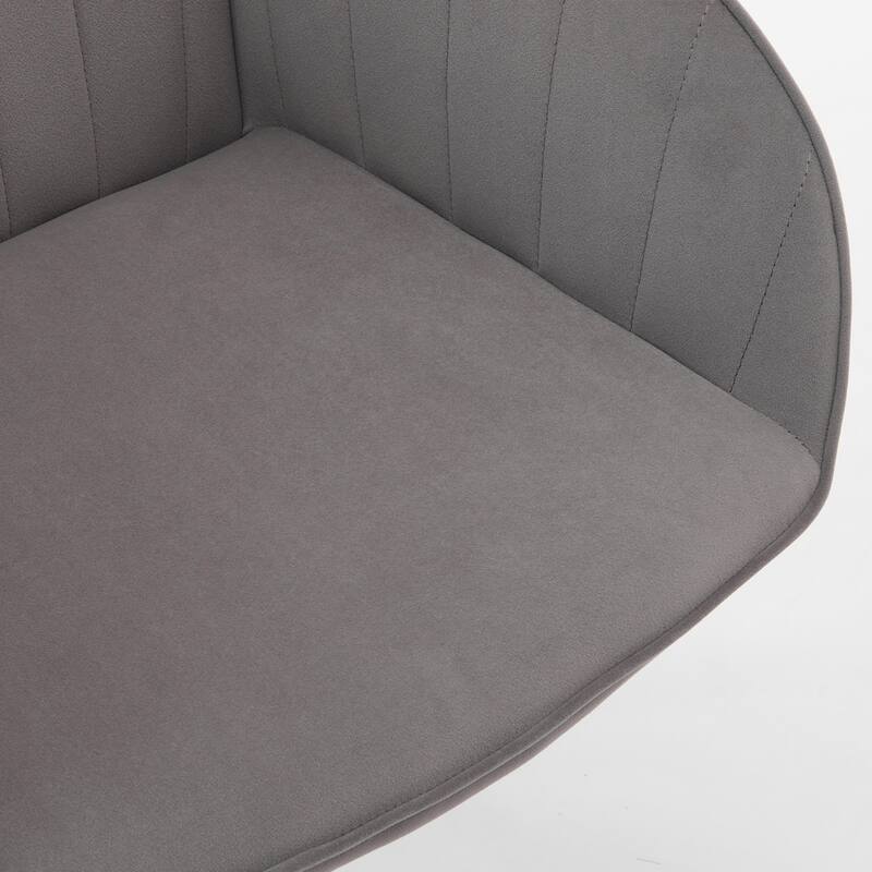 Modern Upholstered Swivel Office Chair