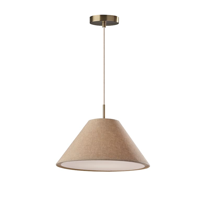 Hadley Pendant - Light Brown