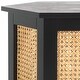 preview thumbnail 12 of 34, SAFAVIEH Danez Hexagon Cane Accent Table (Fully Assembled) - 20Wx17Dx20H