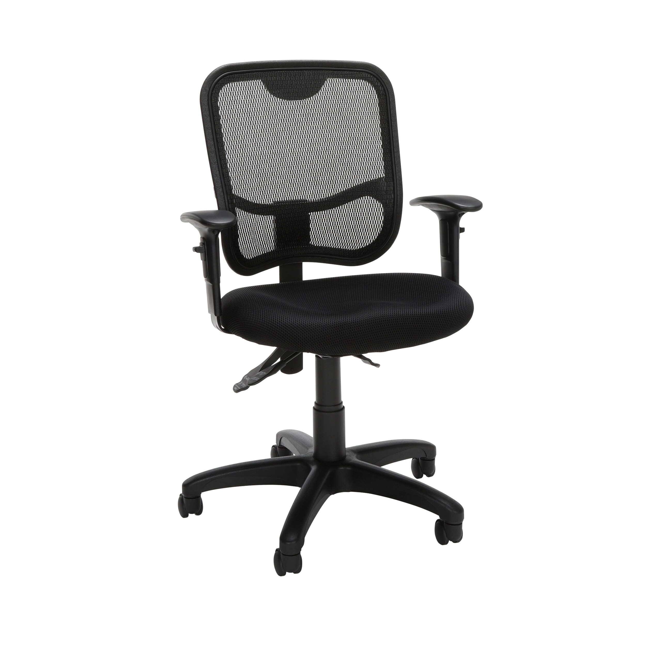 OFM Comfort Ergonomic Mesh Swivel Task Chair, Mid Back (130-AA3)