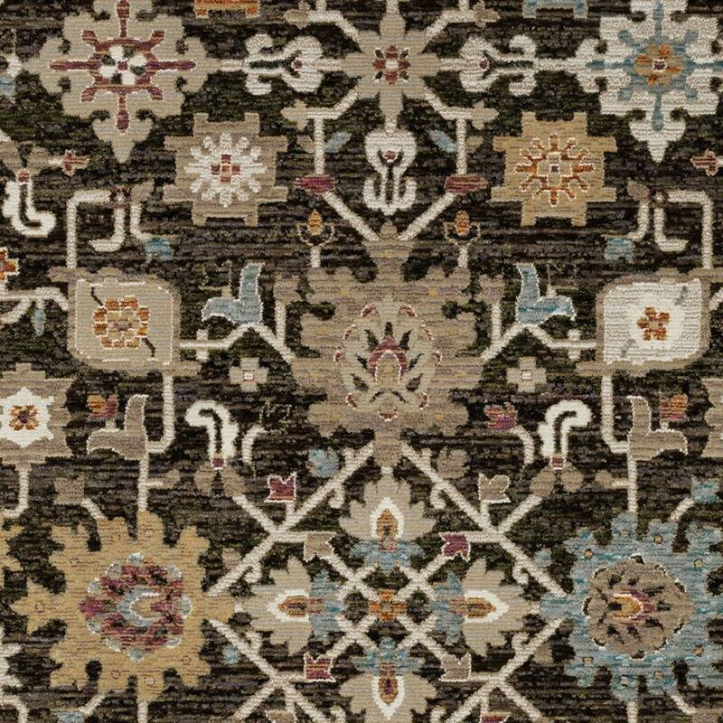 HomeRootsOriental Traditional Rectangle Area Rug
