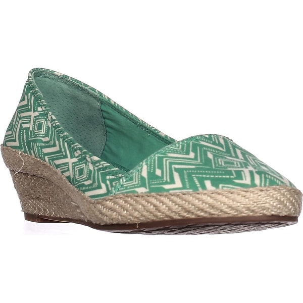 espadrille low wedges