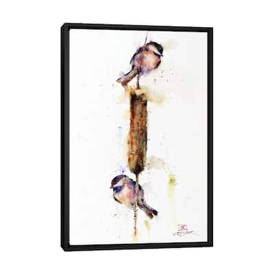 iCanvas "Cattail Conversation II" by Dean Crouser Framed Canvas Print