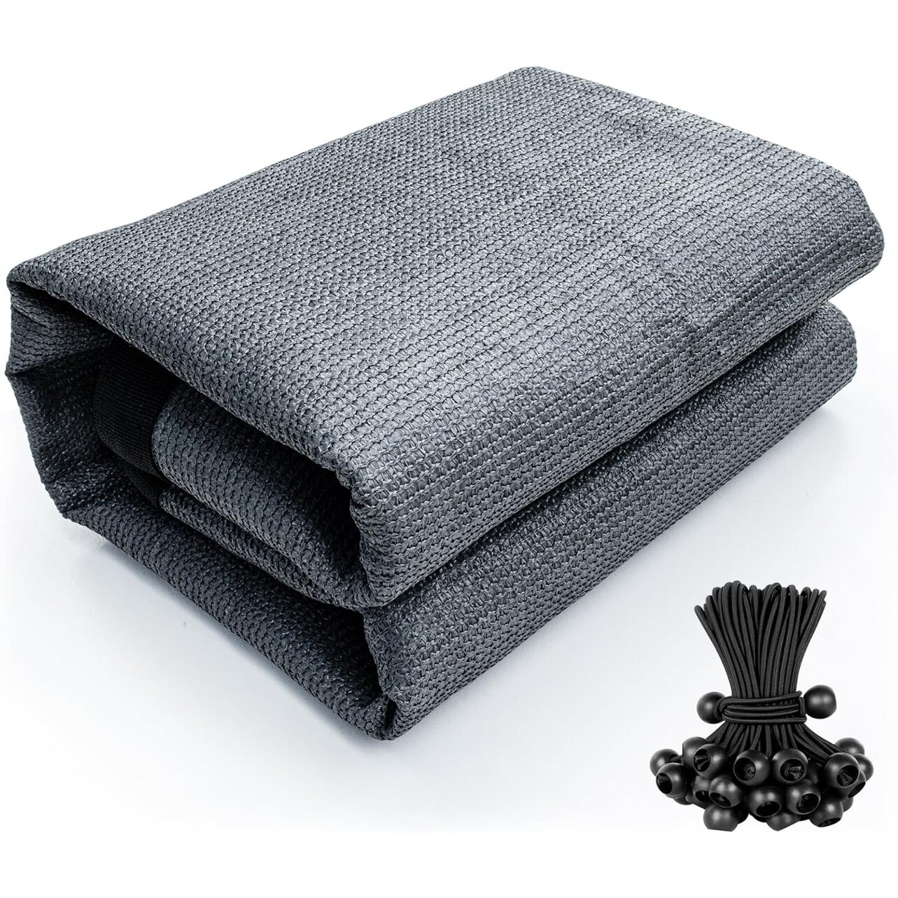 90% UV Protection Sun Shade Fabric, 10x20 Ft, Durable HDPE Mesh with Reinforced Edges & Grommets