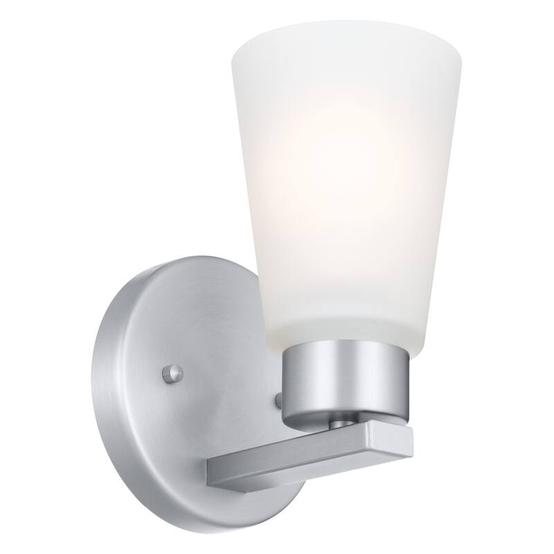 Kichler Lighting Stamos 1-Light Bathroom Indoor Wall Sconce Light