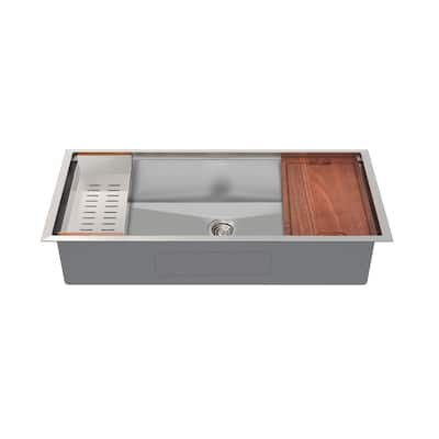 Swiss Madison SM-KU756 Rivage 45" Undermount Single Basin Stainless