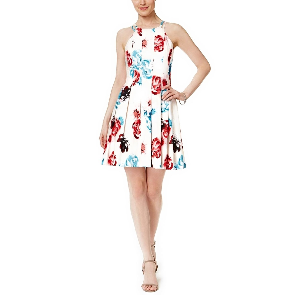 guess maxikleid floral