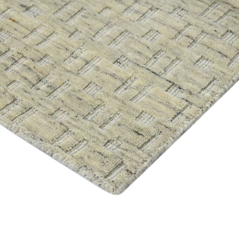 Houston Aliya Transitional Geometric Hand-Woven Area Rug