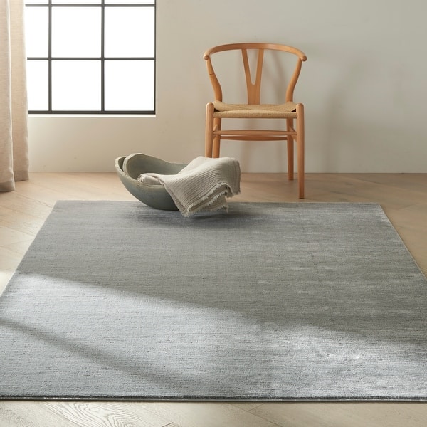 slide 2 of 38, Calvin Klein Home Jackson Solid Area Rug 5'3" x 7'3" - Grey
