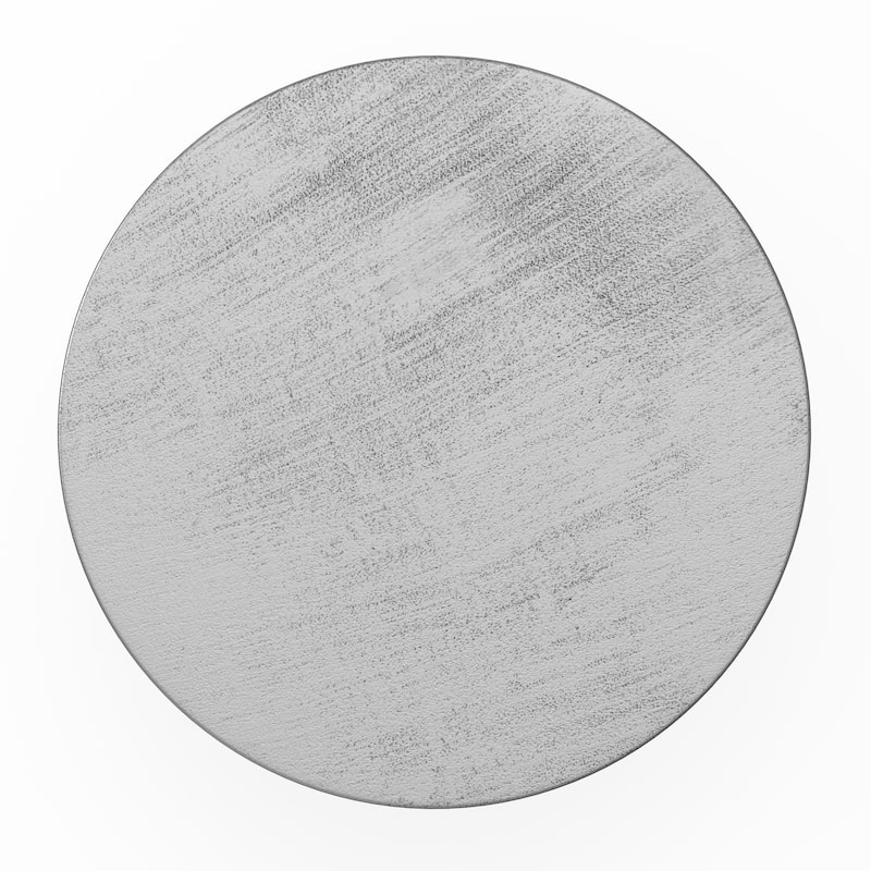 WYNDENHALL Jean 15" Wide Tribal Pattern Metal Accent Table & Assembled - 15"w x 15" d x 20" h