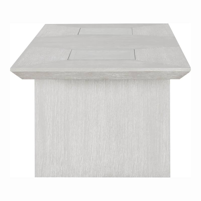 Furniture of America Juniper 5-Piece Light Grey Wood Extendable Dining Set