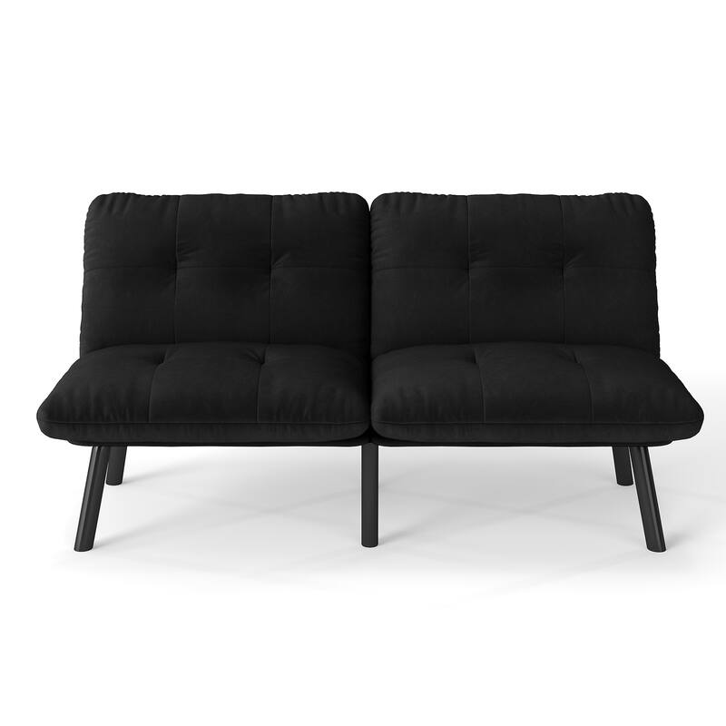 Convertible Folding Modern Sofa Bed, Back-Adjustable Sofa