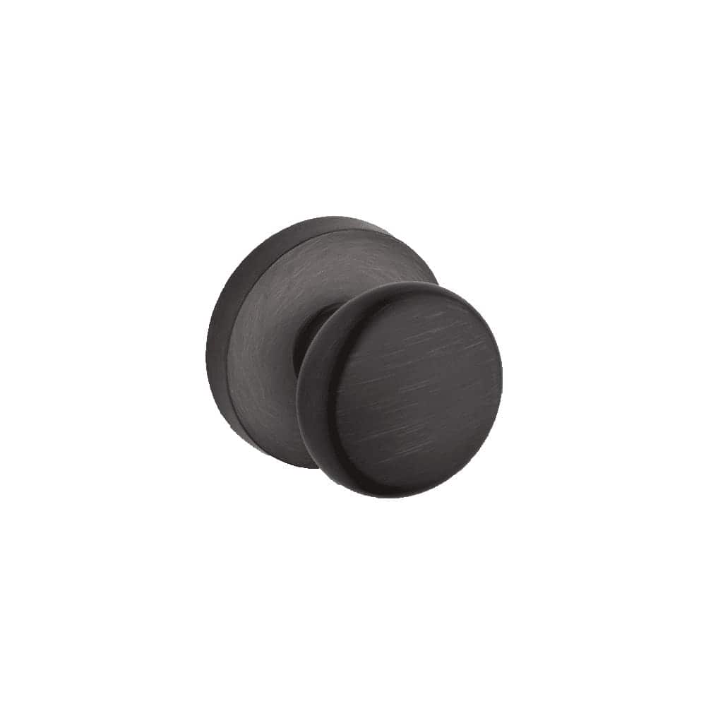 Baldwin Round Non-Turning One-Sided Surface Mount Dummy Door Knob with