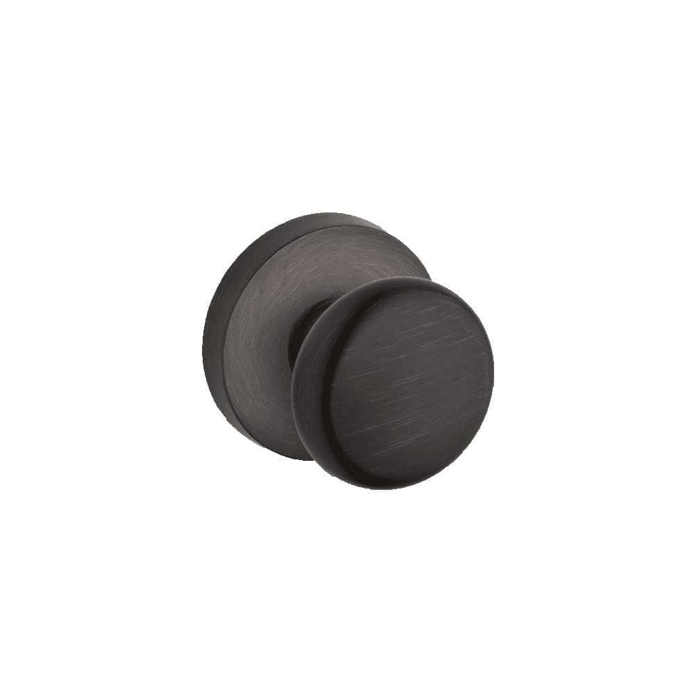 Baldwin Round Non-Turning One-Sided Surface Mount Dummy Door Knob with