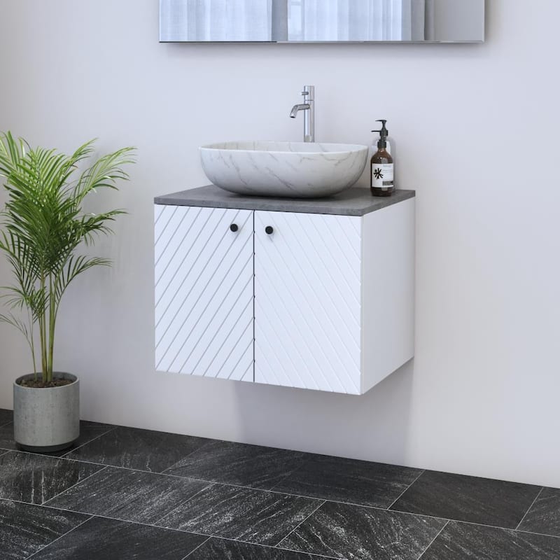 Avela 2D 60 Floating Bathroom Vanity (24" Width)