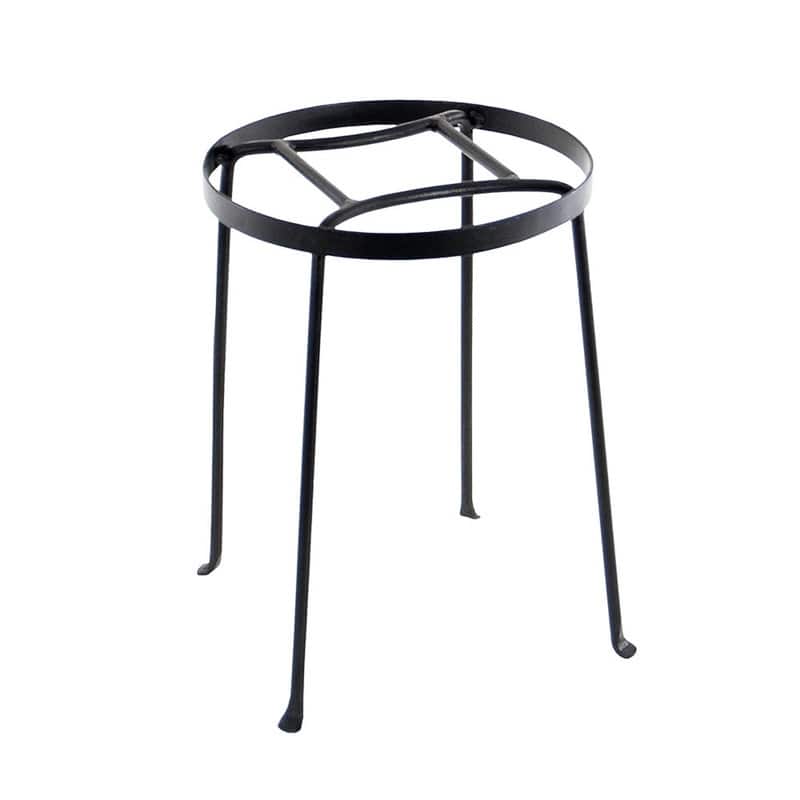 Achla Designs Indoor Outdoor Diamond Shaped Argyle Plant Stand II, 14 Inch Tall, Roman Bronze Powder Coat Finish