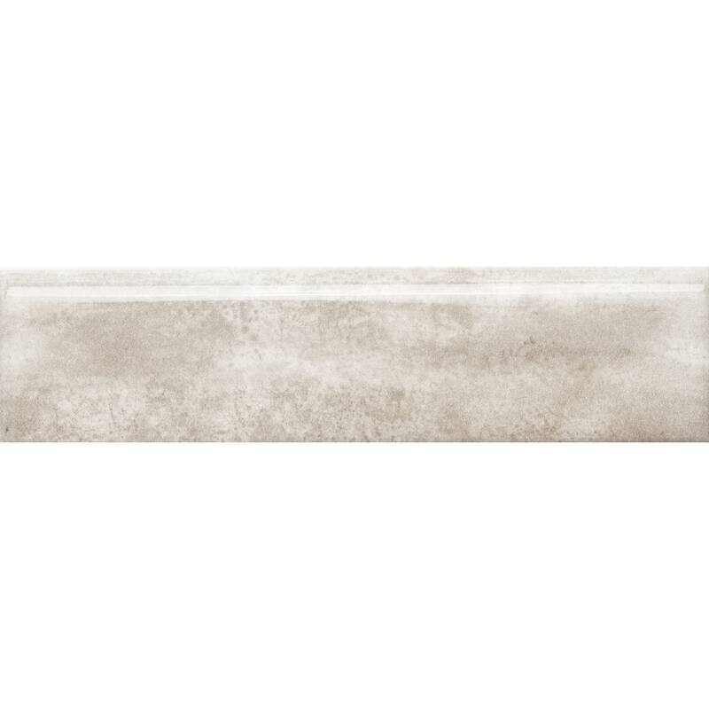 The Tile Life Coastal 2x8 Sky Ceramic Bullnose Wall Tile - 2 x 8 - 1 Piece