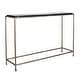 preview thumbnail 3 of 3, Uttermost Ovard Minimalist Metal Console Table - 52.00" W x 34.00" H x 13.00" D