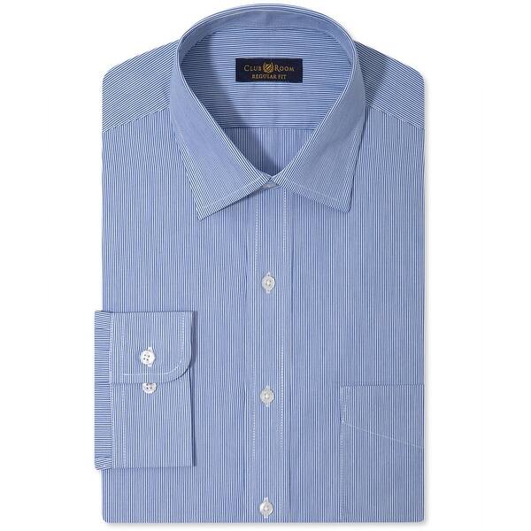 slim fit stretch dress shirts Club Room Men's Regular-Fit Solid Dress Shirt Spa Retreat Size XL – DDT  Boutique main image 0