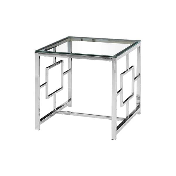 Best Master Furniture Silver End Table 32598743
