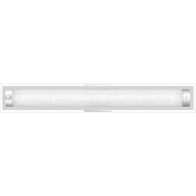 Glitz LED Bathroom Vanity Light in Polished Chrome