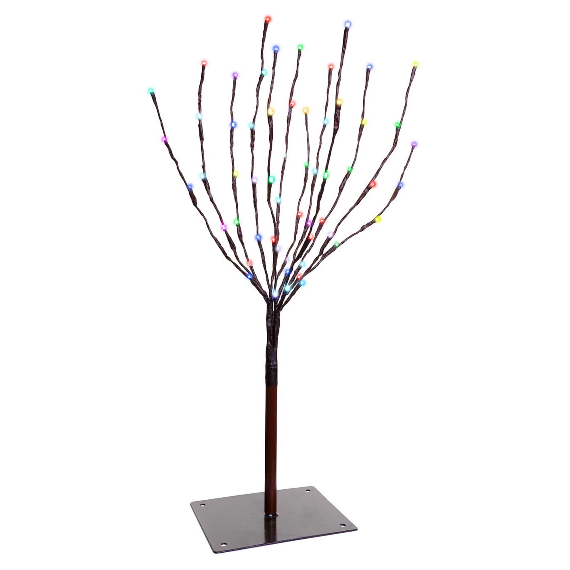 Celebrations Platinum LED RGBW Light Burst 30 in. Yard Decor - Red