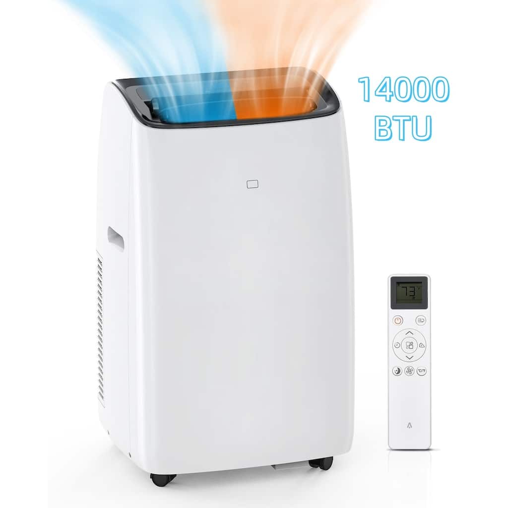 14000 BTU Portable Air Conditioner with Heater & Dehumidifier