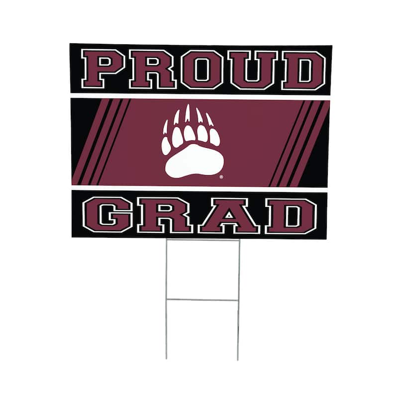University of Montana 24" x 18" Graduation Coroplast Outdoor Yard Sign
