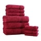 preview thumbnail 4 of 148, Superior Heritage Egyptian Cotton Absorbent 9-Piece Towel Set