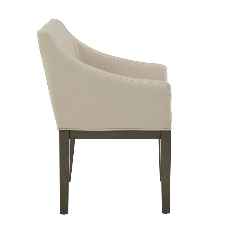 Tromso Weathered Grey Finish Fabric Dining Chair (Set of 2) by iNSPIRE Q Modern