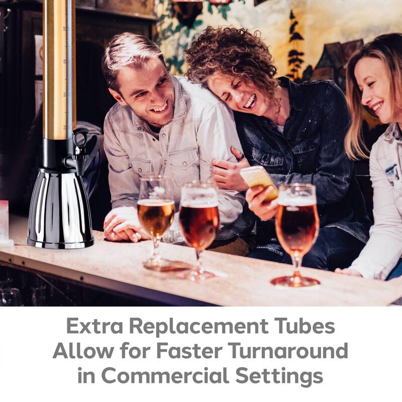 Oggi Beer & Beverage Tower, Set of 2 Replacement Tubes Bed Bath