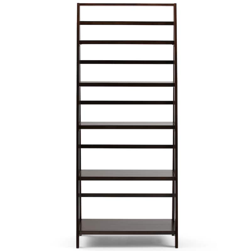 WYNDENHALL Normandy SOLID WOOD 72 inch x 30 inch Transitional Bookcase