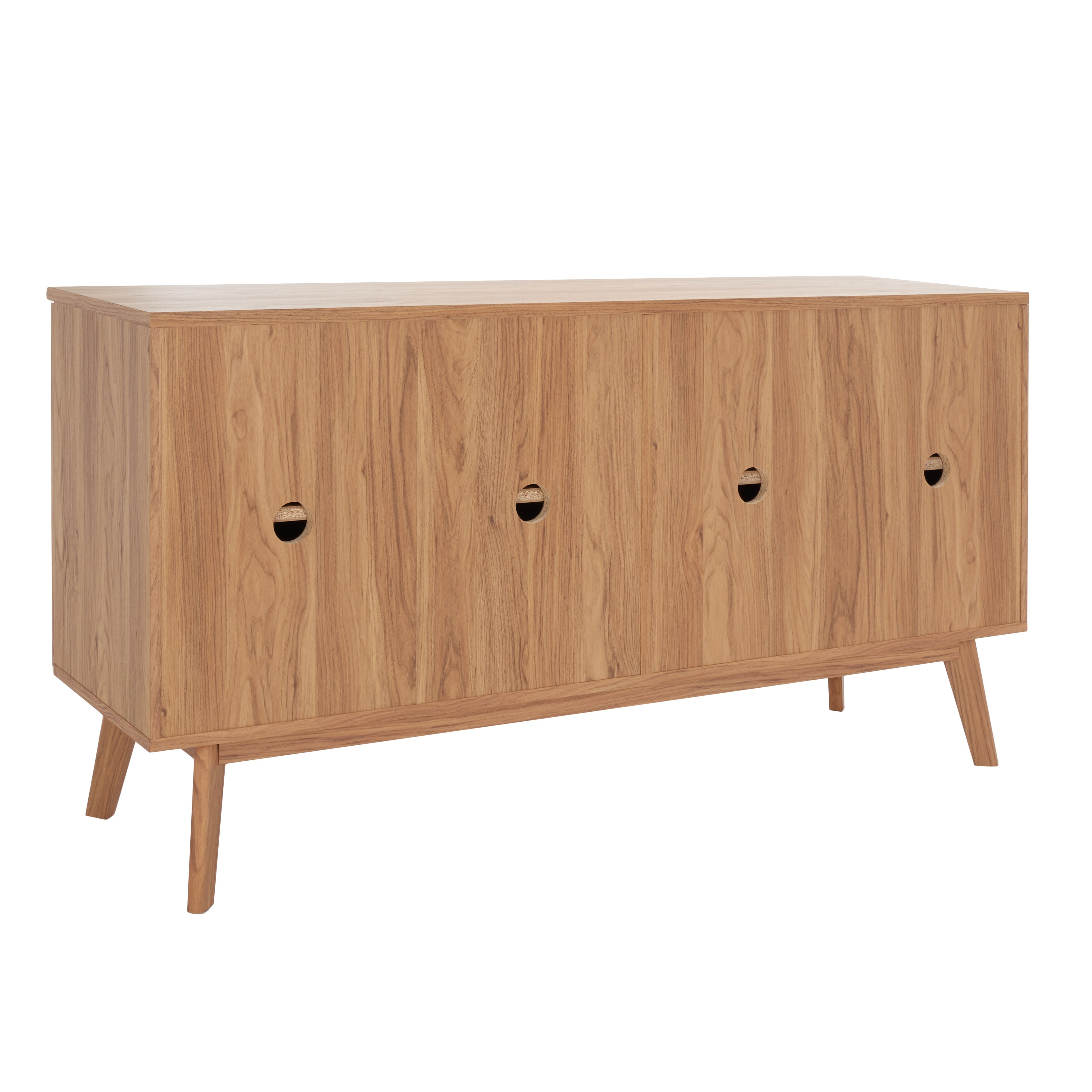 平棚 1490x300x250 SAFAVIEH Home Helena 62-inch 4 Door 4 Shelf Media Stand