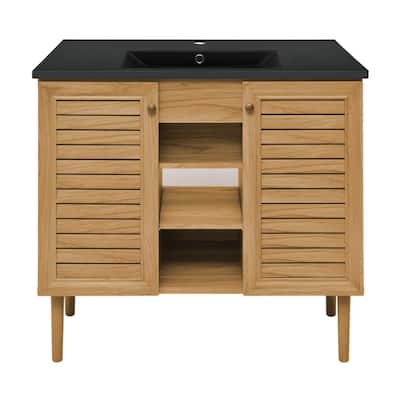 Swiss Madison SM-BV374MB Bron 37" Free Standing Single Basin Vanity