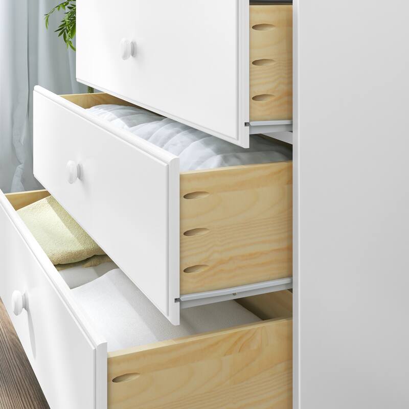 Max and Lily 3-Drawer Solid Wood Dresser