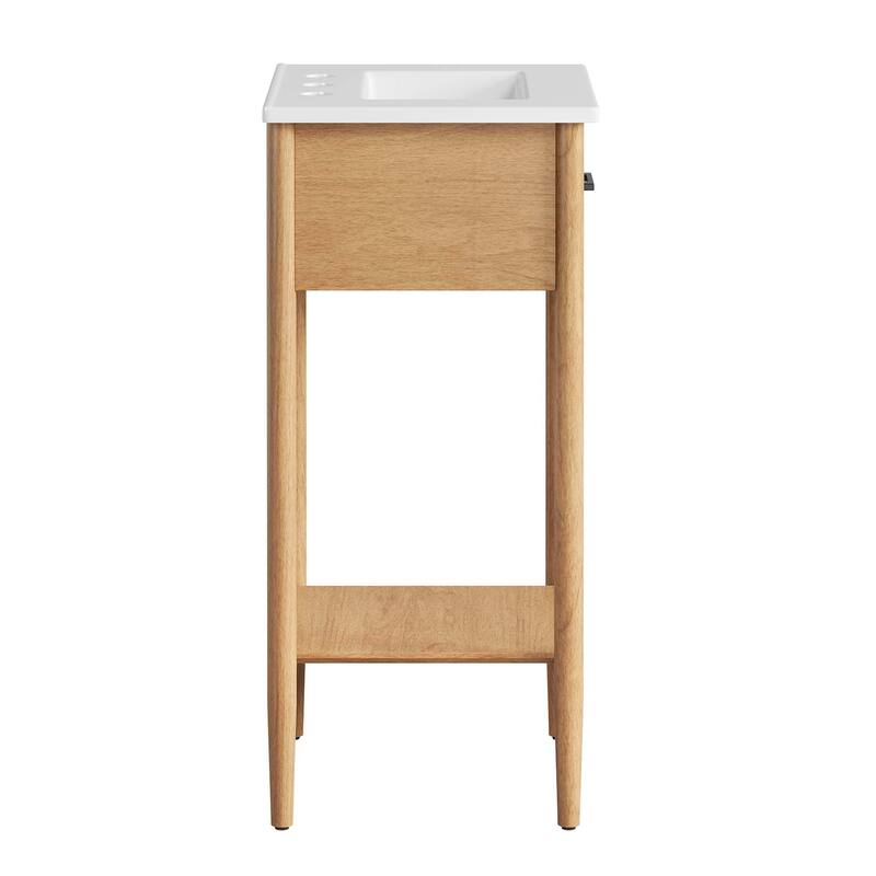 Zaire 18"/24"/30"/36"/48" Bathroom Vanity with White Sink Top