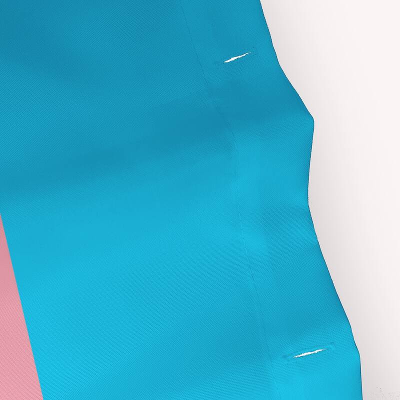 Inclusive Pride Flag Durable Poly Shower Curtain