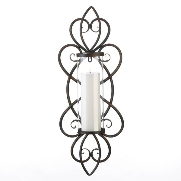 New Arriving Heart Shaped Candle Wall Sconce