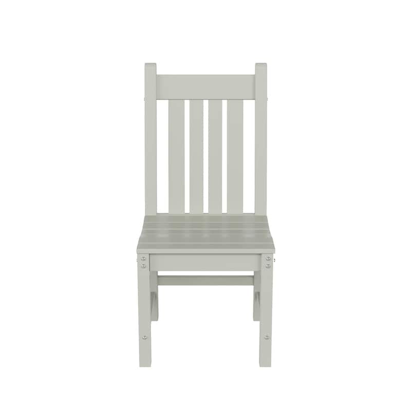 Polytrends Laguna Hdpe All Weather Outdoor Patio Dining Chair