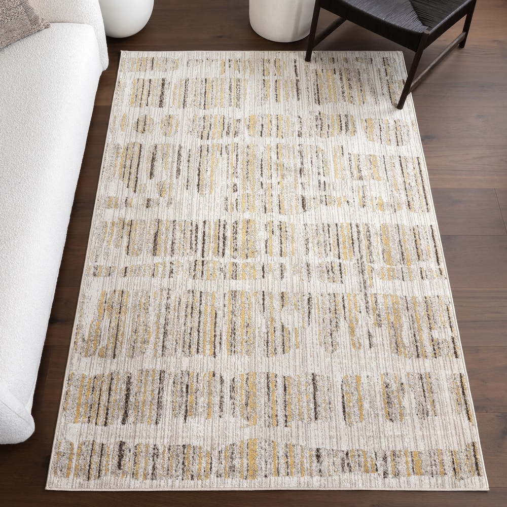 Nuloom Maemi Abstract Machine Washable Area Rug