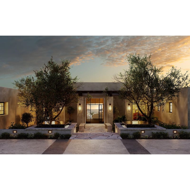 Z-1030 Collection One-Light LED Medium Wall Lantern - 23.250" x 12.250" x 7.370"